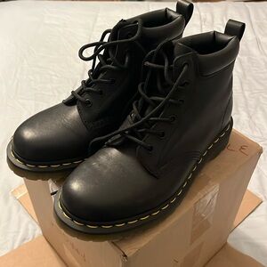 EUC Dr Marten “Ben” black leather combat boots US Men’s 7/US Ladies 8/UK 6/EU 39